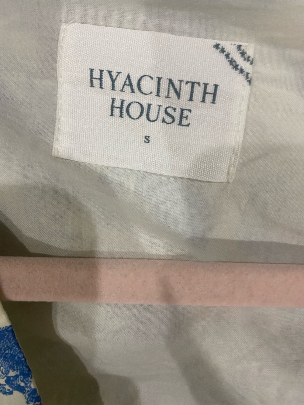 Hyacinth House beautiful blue and white toile dress - Picture 2 of 7